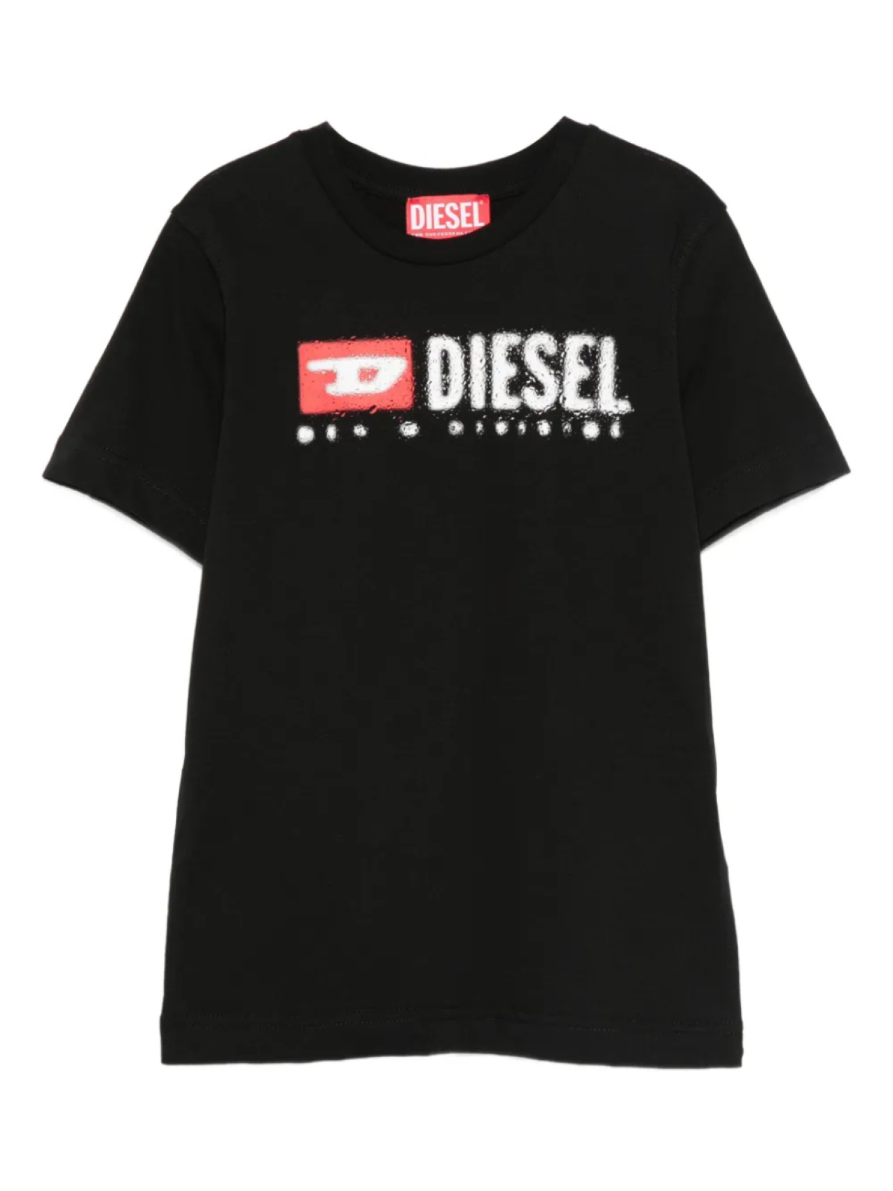 

Футболка с логотипом Diesel Kids, черный