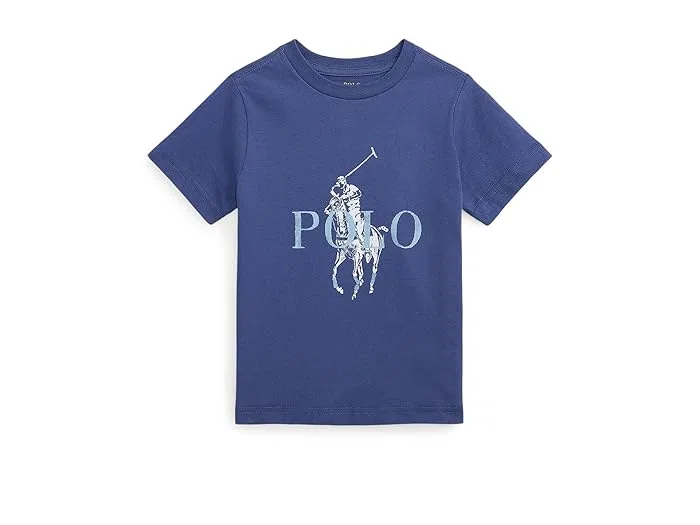 Футболка Big Pony Cotton Jersey Tee Polo Ralph Lauren Kids, Light Navy