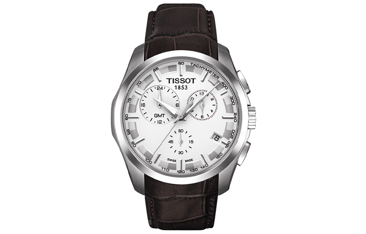 

TISSOT Мужские часы Kutu Collection с кварцевым механизмом, 41 мм, белый циферблат