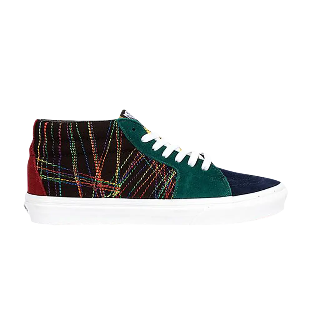 

Кроссовки Sk8-Mid Vans, мультиколор