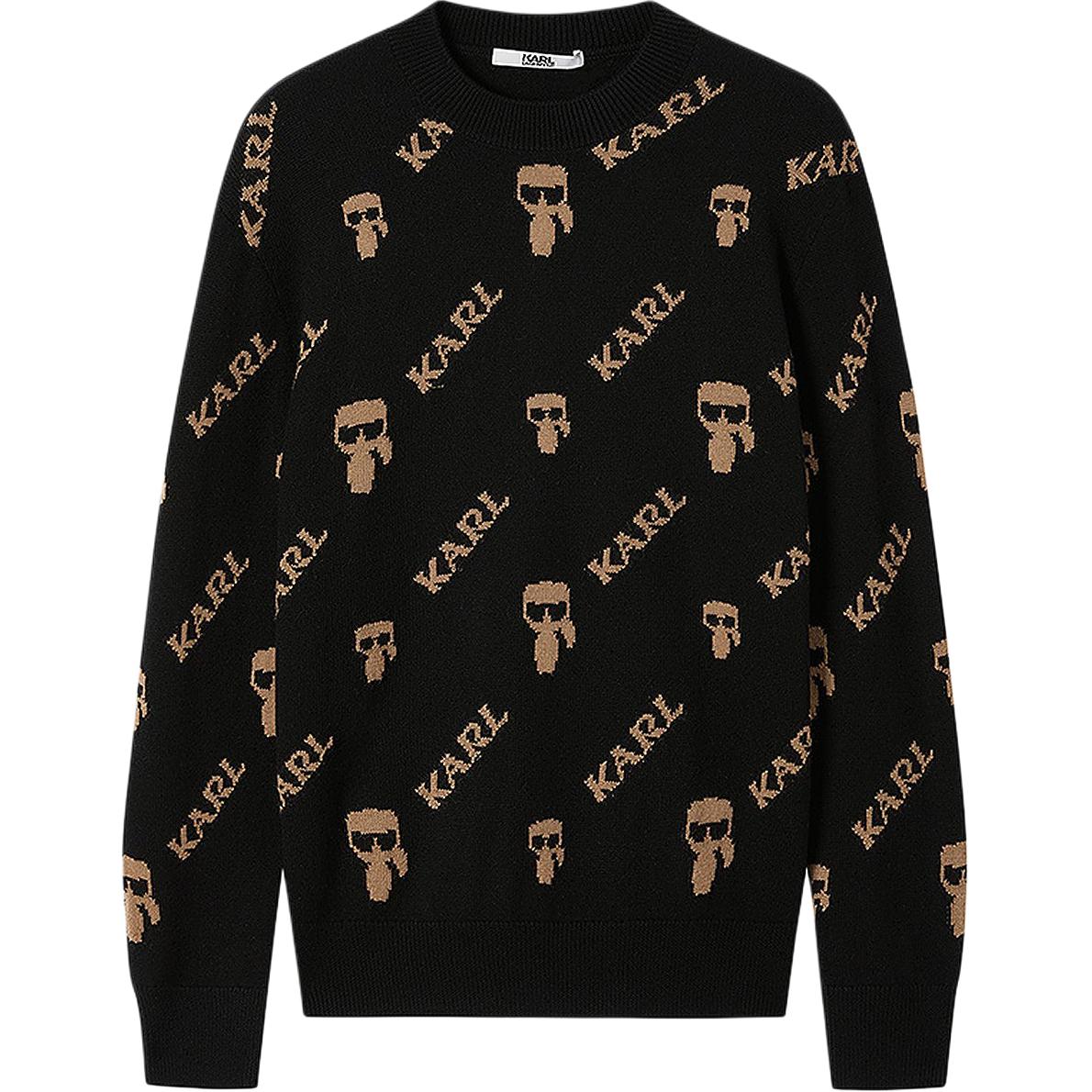 

KARL LAGERFELD / Karl Lagerfeld Jeans Свитер мужской черный