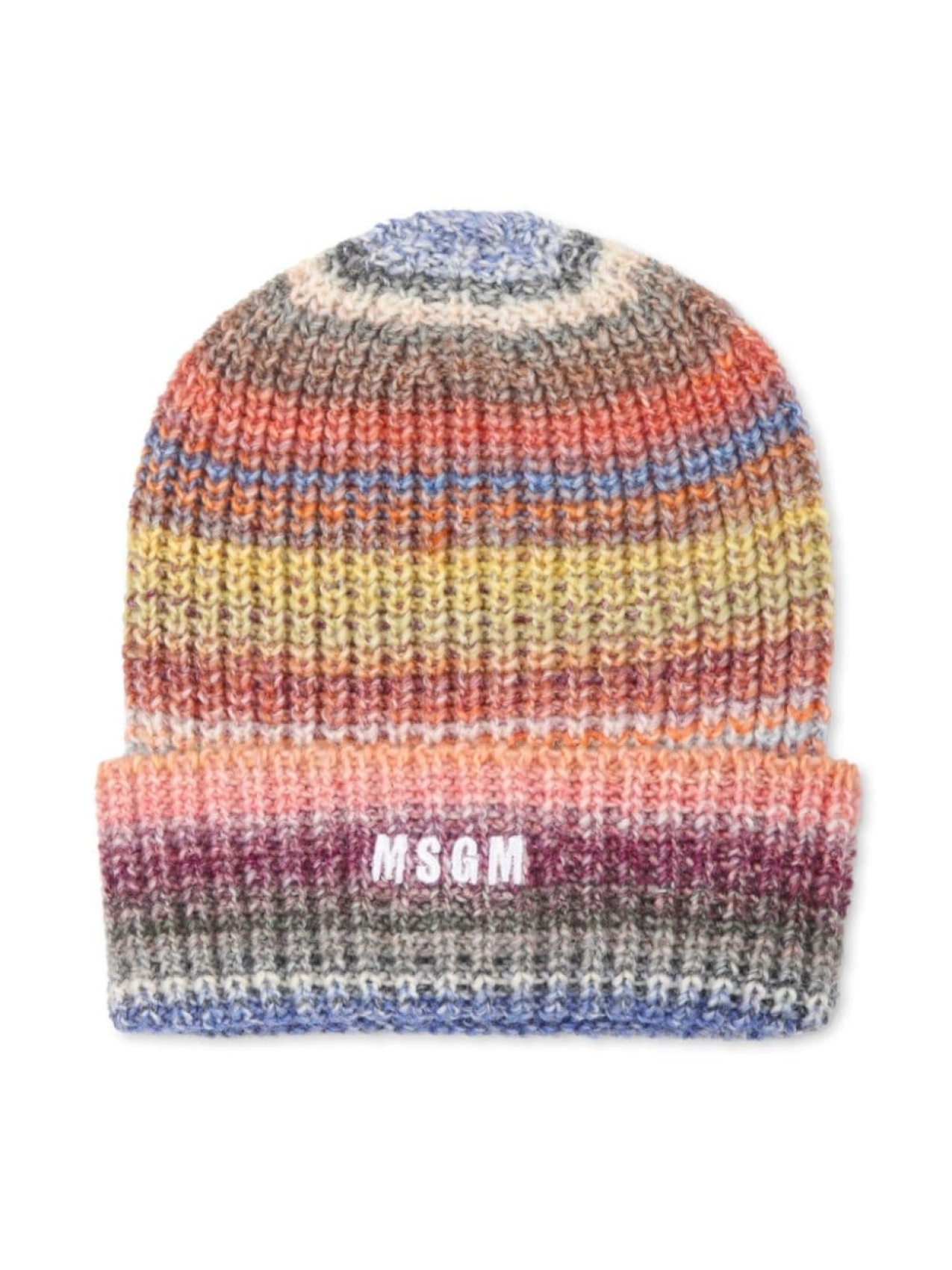 

MSGM Kids шапка с вышитым логотипом, желтый