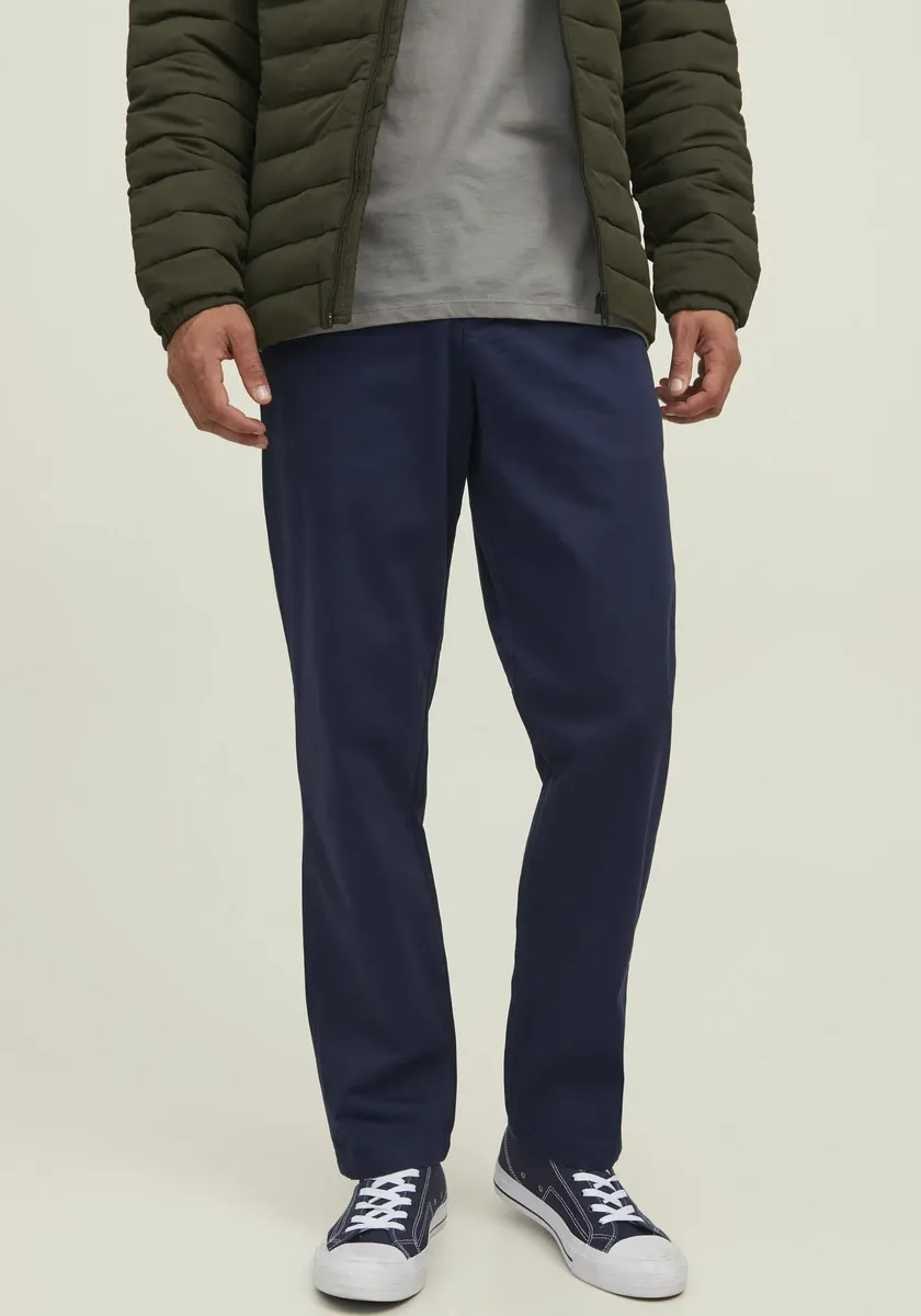 

Брюки-чиносы Jack & Jones "JPSTKANE JJBOWIE SA NOOS", синий