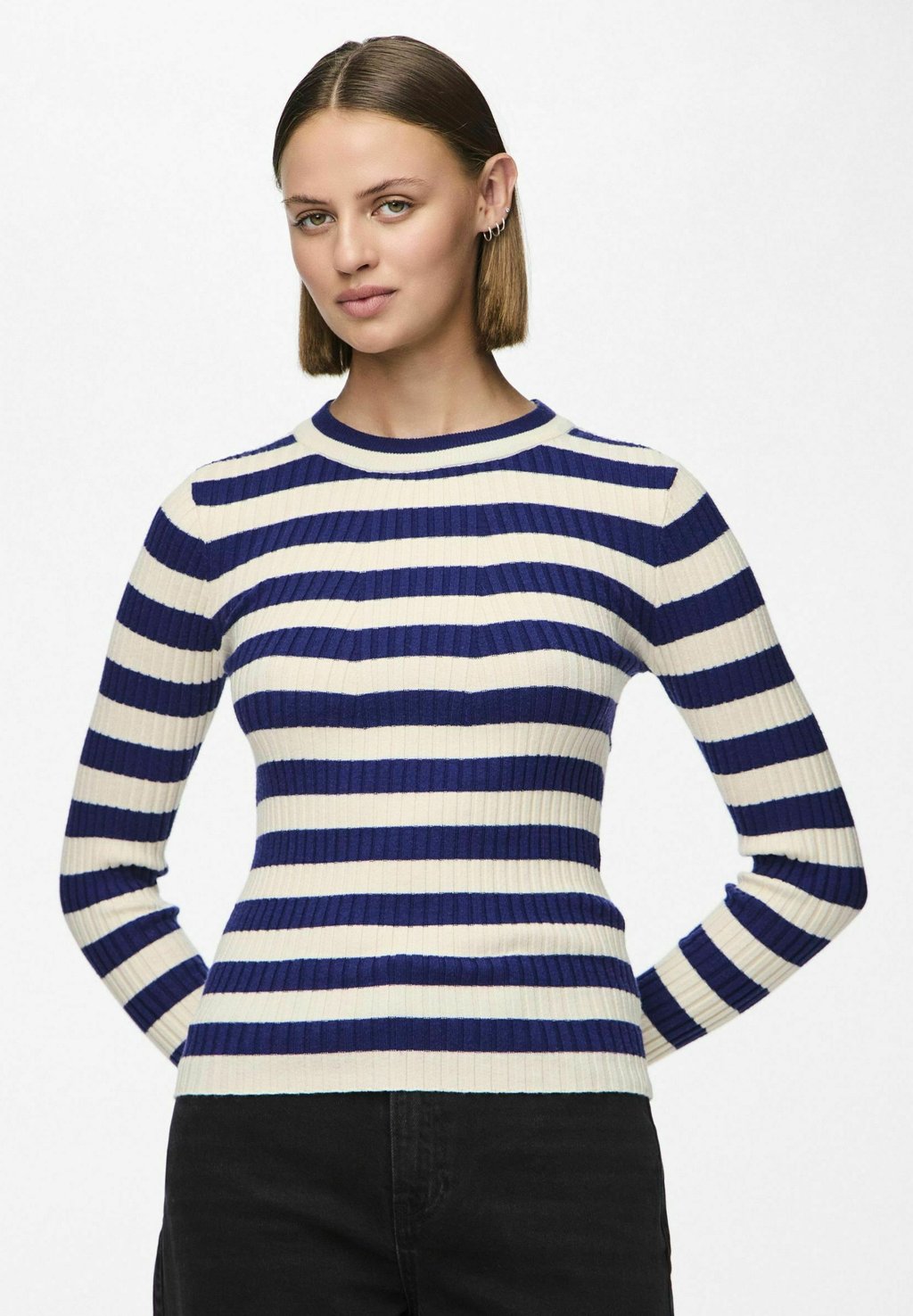 

Джемпер CRISTA LS O-NECK NOOS BC Pieces, темно-синий