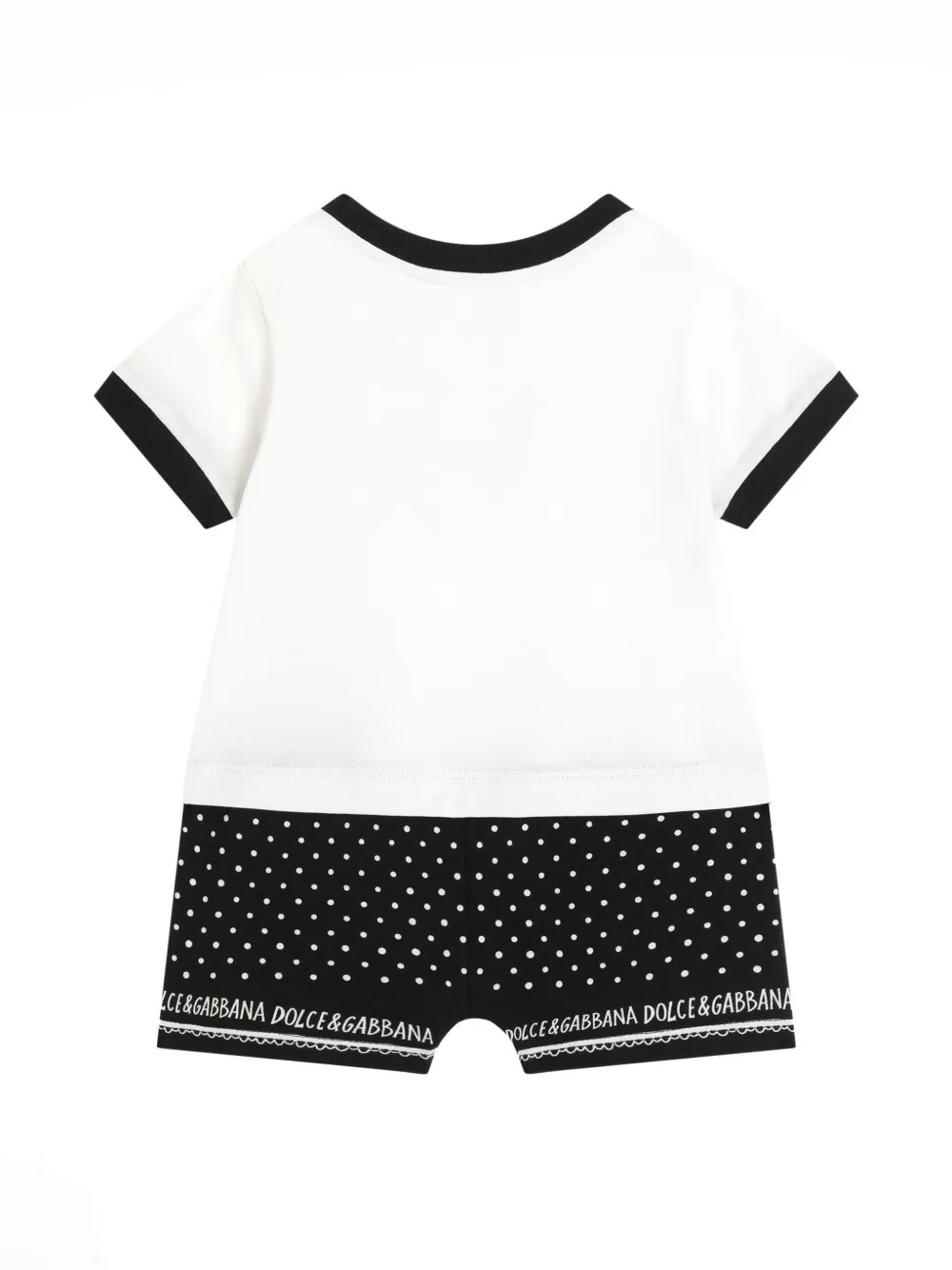 Комбинезон для новорожденного Dolce & Gabbana Kids, белый — фото 2