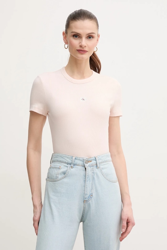 

Футболка Calvin Klein Jeans, бежевый
