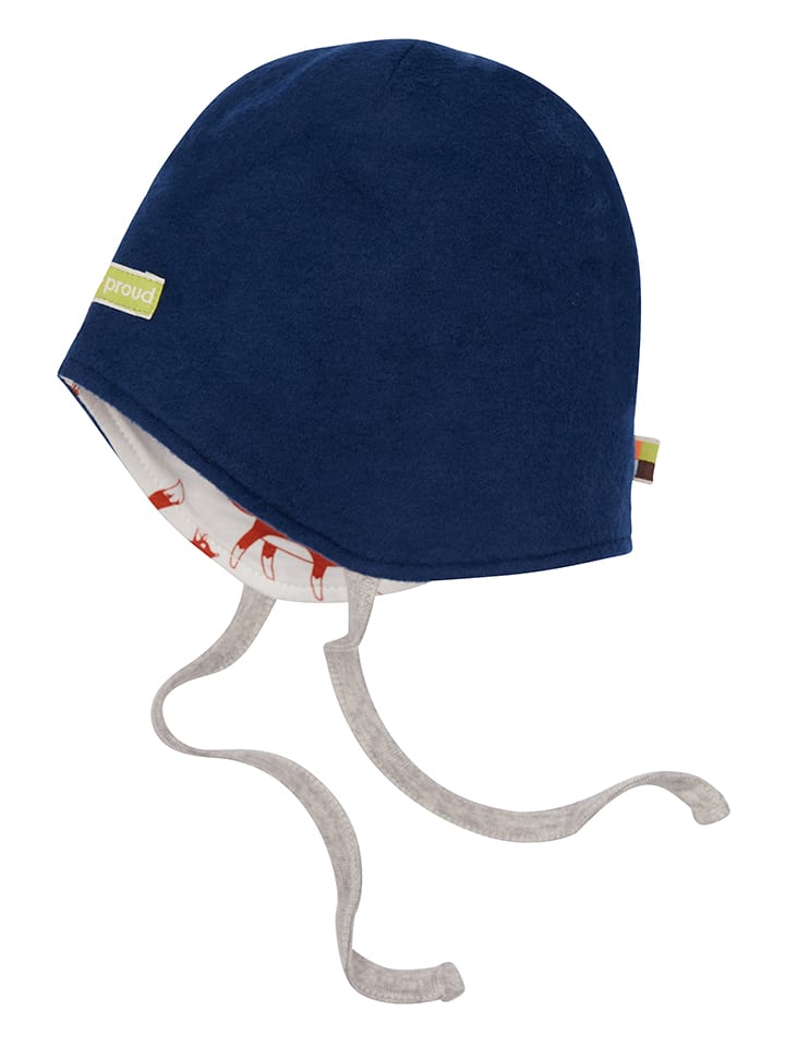 

Шапка loud + proud, белый/темно-синий