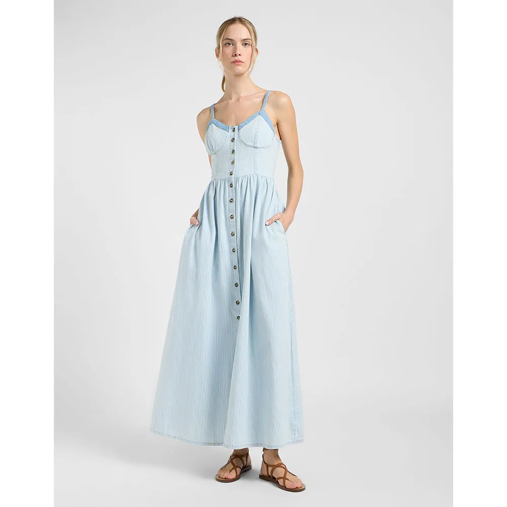 

Платье Lee Corset sleeveless long, синий