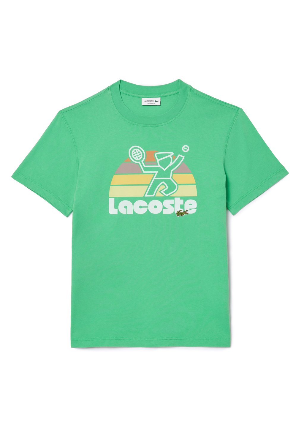 

Футболка с принтом TEE Lacoste, зеленый