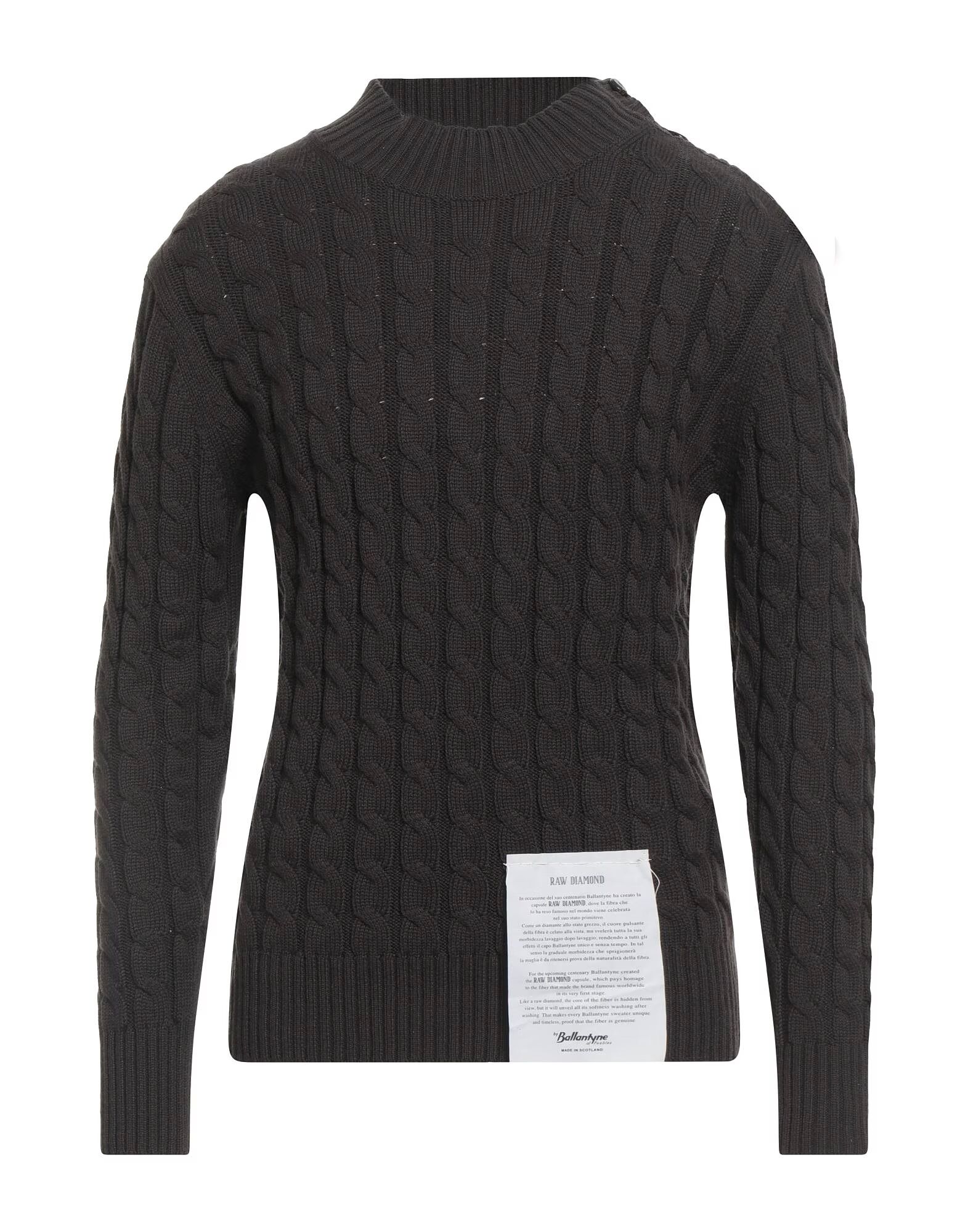 

Свитер Raw Diamond By Ballantyne Ballantyne, темно-коричневый