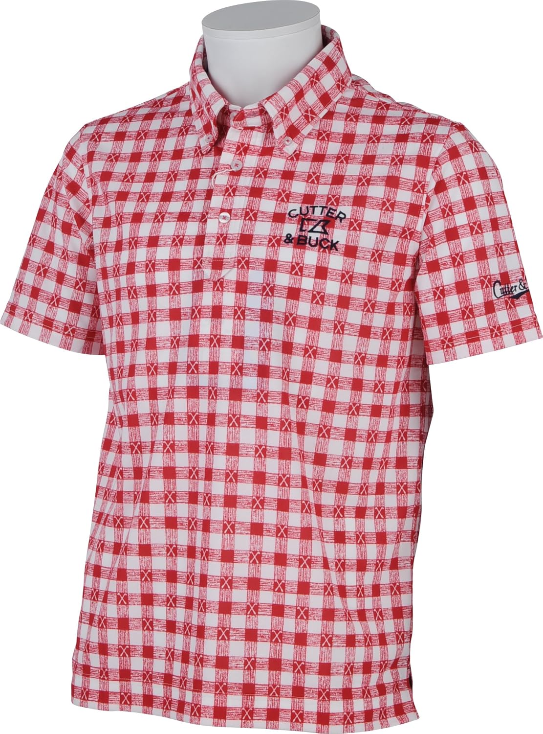 

Мужская рубашка для гольфа Cutter & Buck CBM2703, красный
