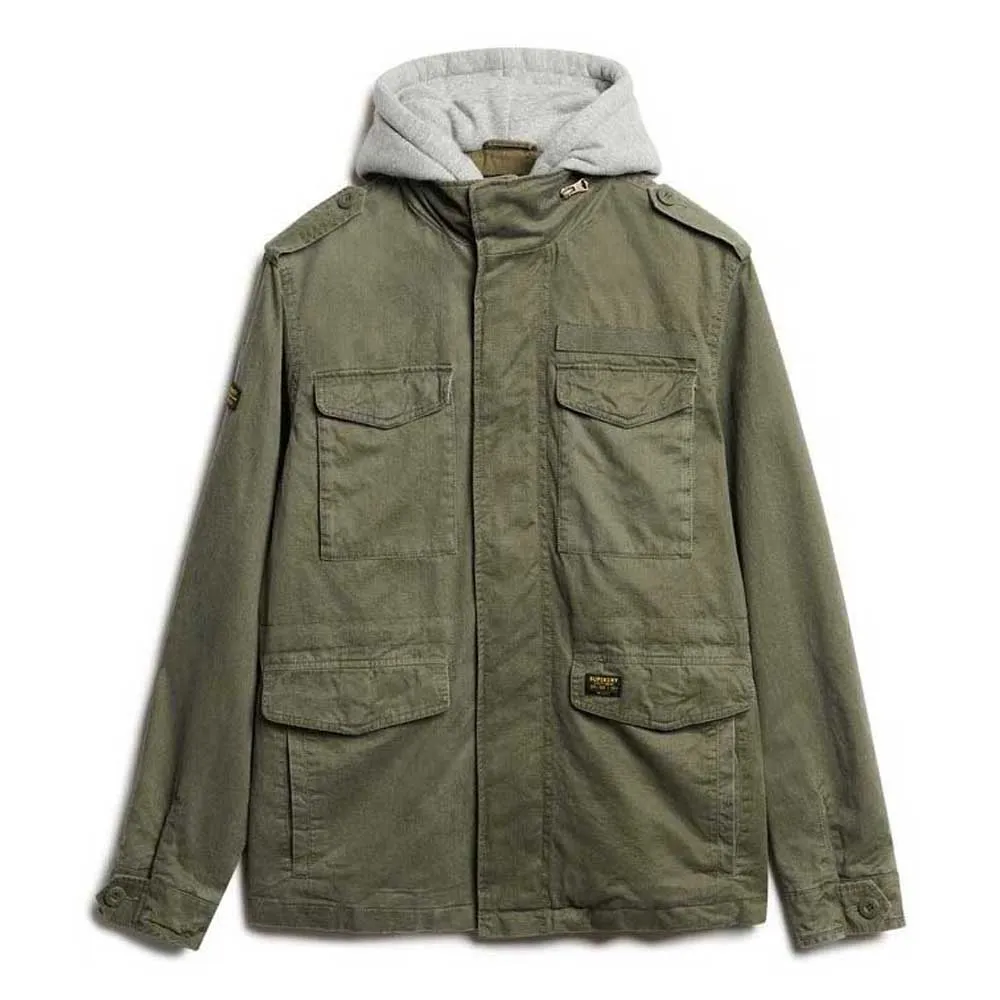 

Куртка Superdry Rookie Field, зеленый