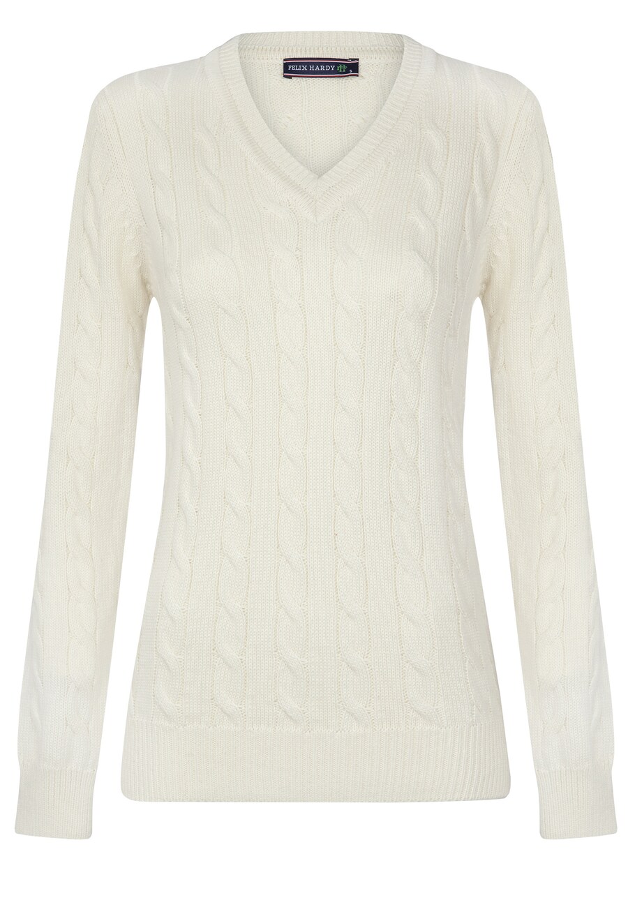 

Базовый свитер Felix Hardy Sweater, белый