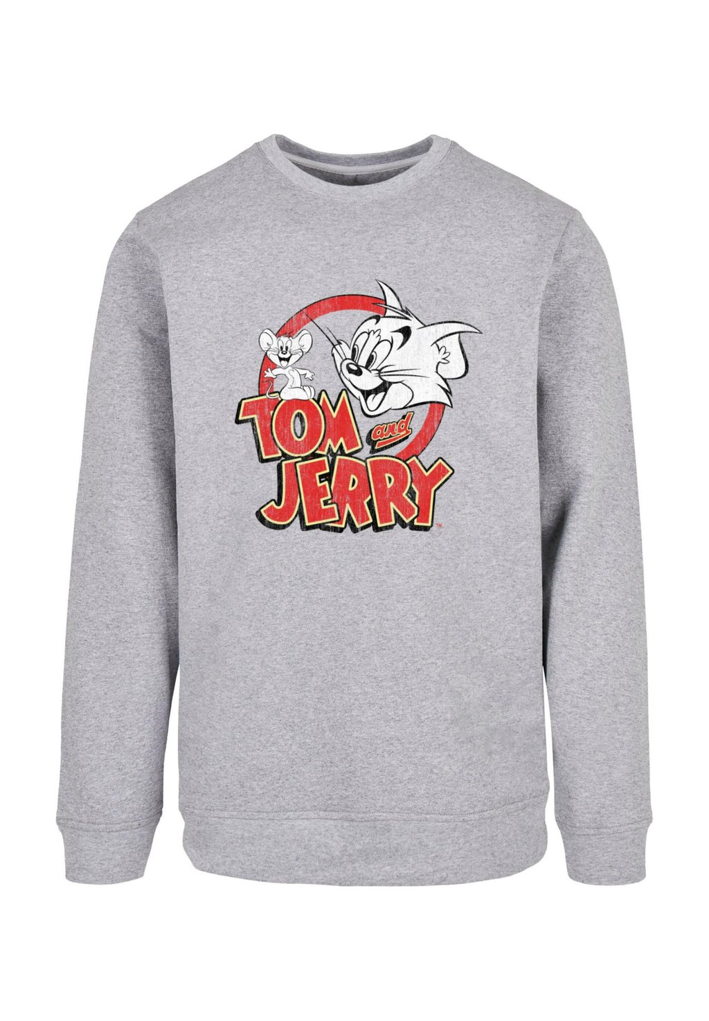 

Толстовка TOM AND JERRY LOGO CREWNECK ABSOLUTE CULT, светло-серый