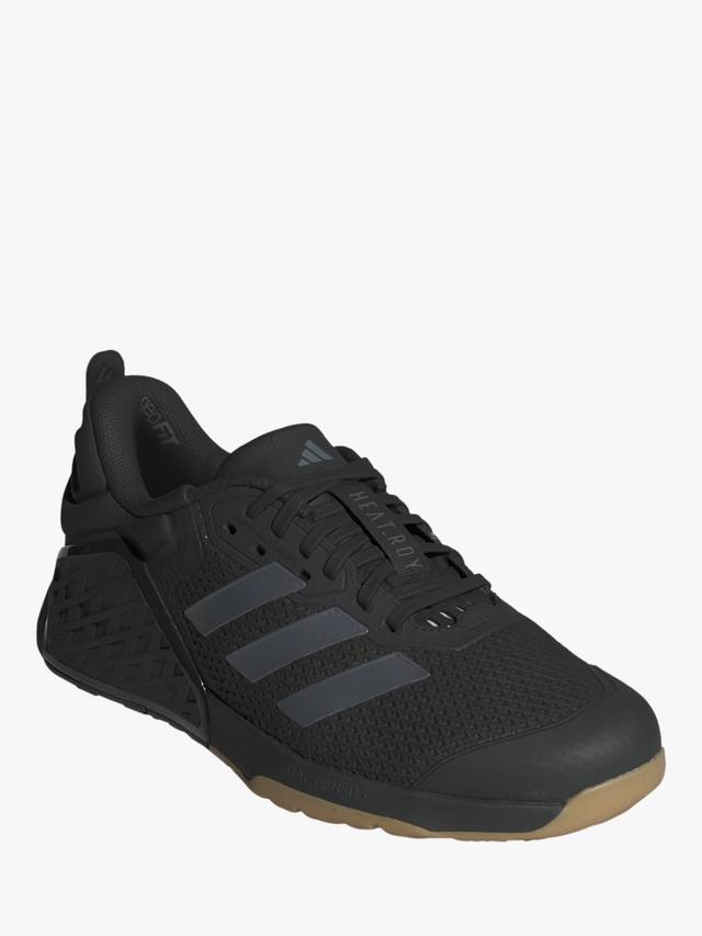Женские кроссовки dropset 3 w широкой посадки adidas, цвет Black/Grey — фото 2