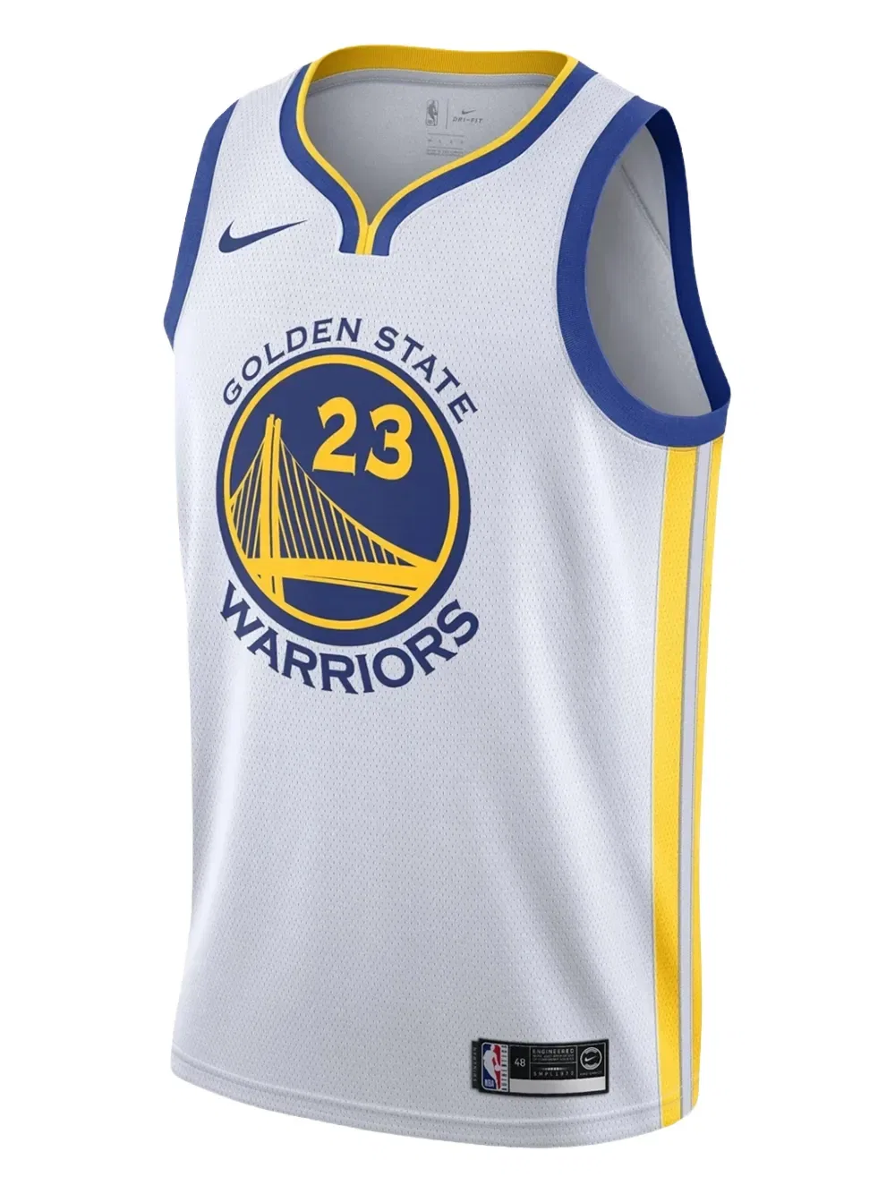 Футболка NBA GS Warriors Association Nike, белый