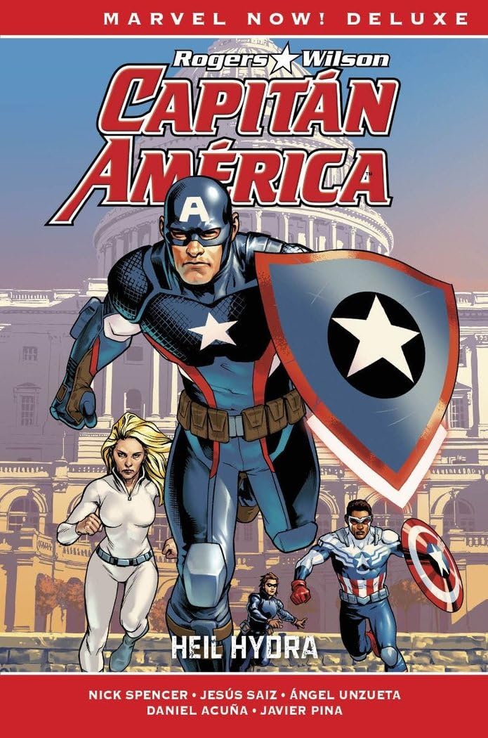 

Marvel now! deluxe marvel now deluxe. capitán américa de nick spencer. heil hydra (PANINI ESPAÑA S.A.)
