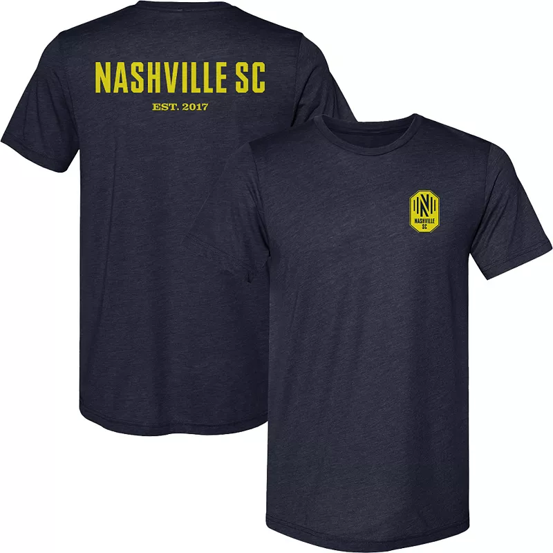 

Темно-синяя футболка с карманом 500 Level Nashville SC