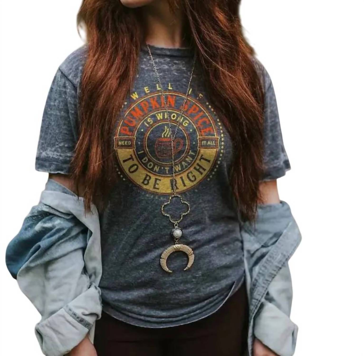 

Толстовка Pumpkin Spice с эффектом кислотной стирки SOUTHERN BLISS, цвет acid wash