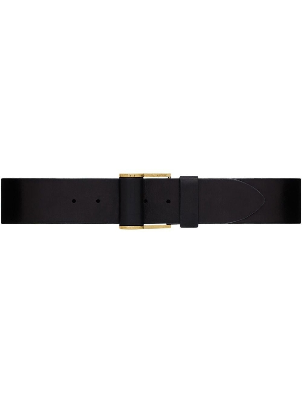 

Saint Laurent ремень с пряжкой, черный