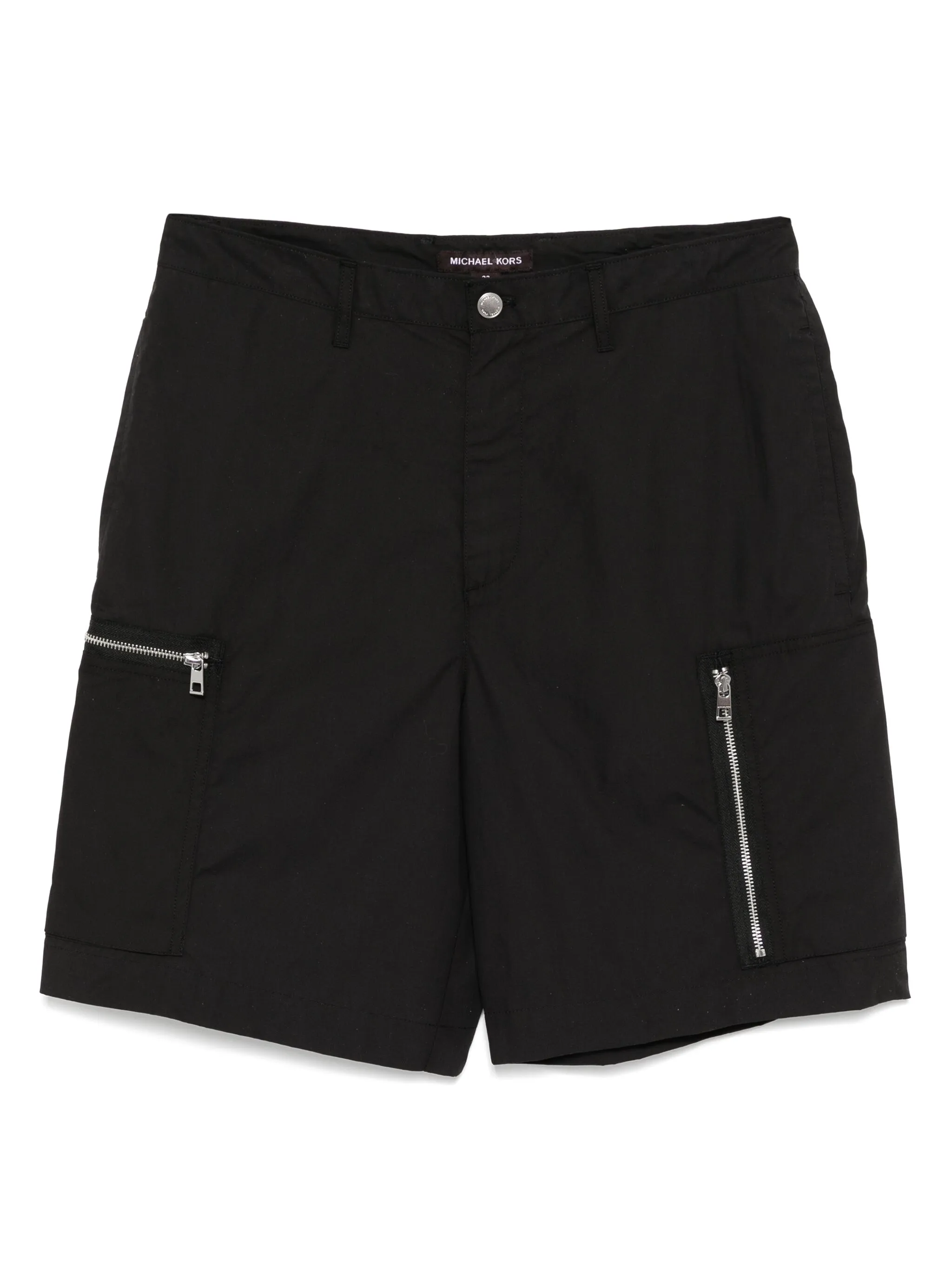 

Поплиновые шорты карго Michael Kors, черный