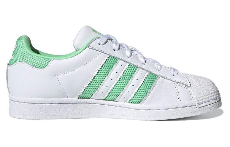 Кроссовки Adidas Originals Superstar 'White Glory Mint' Women's — фото 2