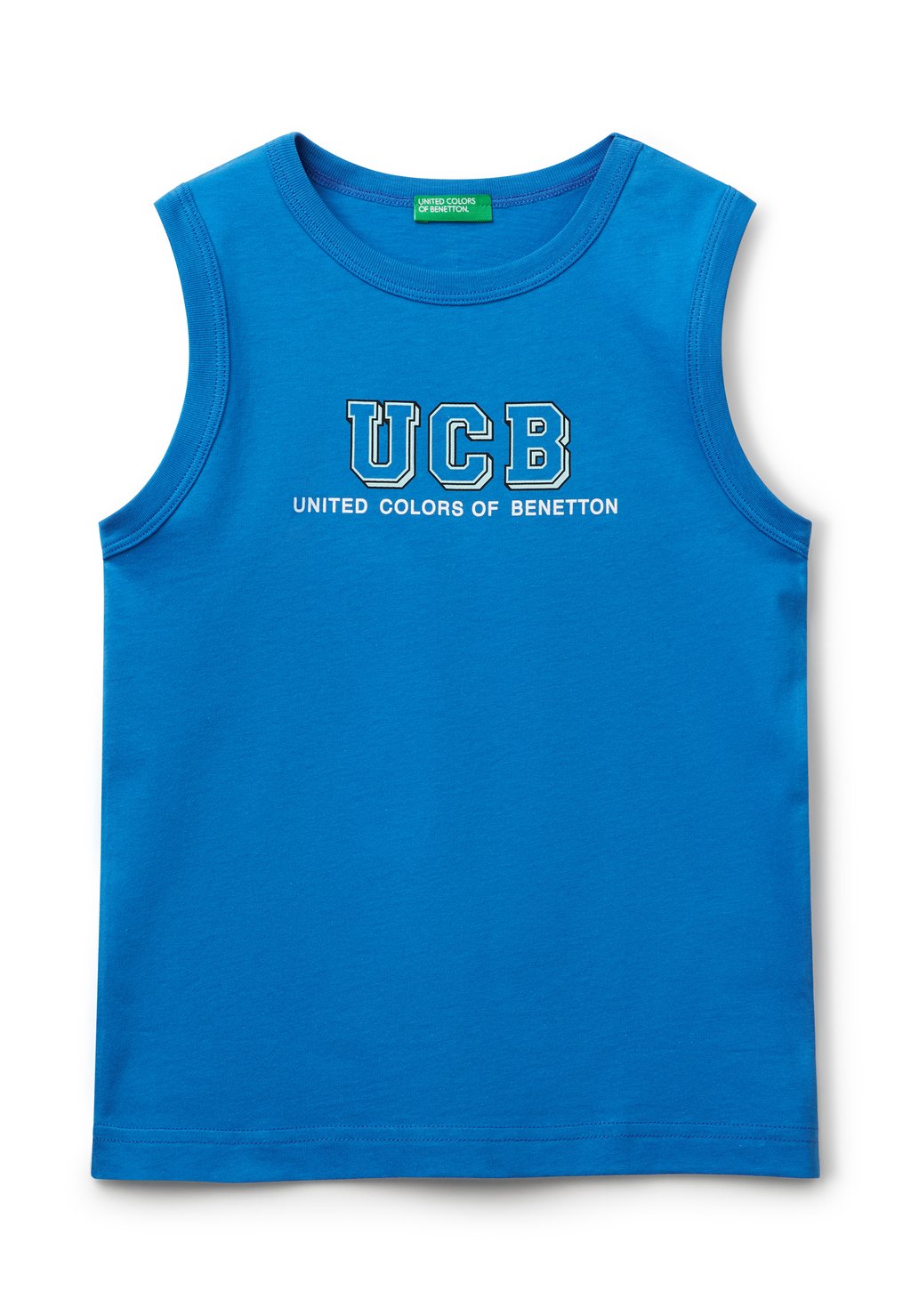

Майка WITH LOGO United Colors of Benetton, синий