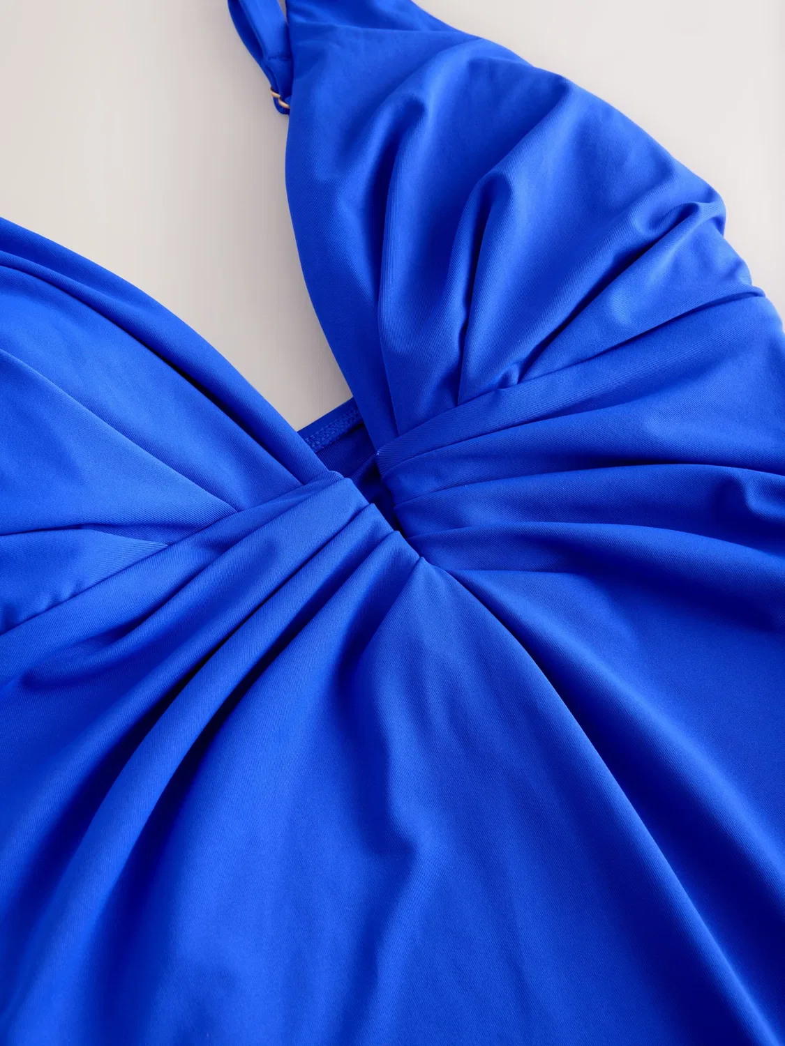 Купальник Next Triangle Shaping Swimsuit синего цвета — фото 4