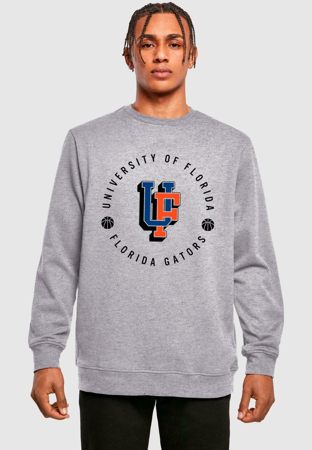 

Толстовка UNIVERSITY OF FLORIDA - GATORS BASKETBALL CREWNECK Merchcode, светло-серый