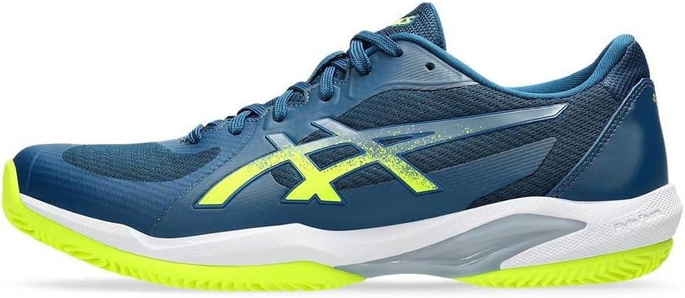 Мужские кроссовки ASICS Solution Swift FF 2 Clay, синий/желтый — фото 2