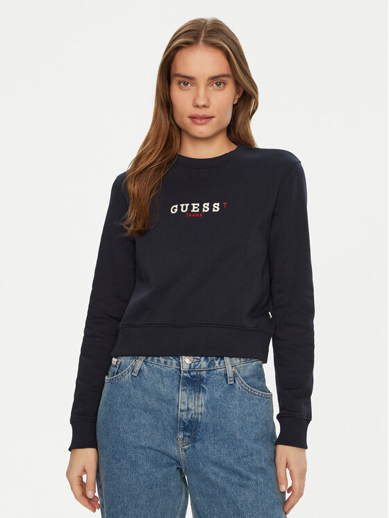 

Толстовка обычного кроя W5RQ28 K68I4 Guess Jeans, синий