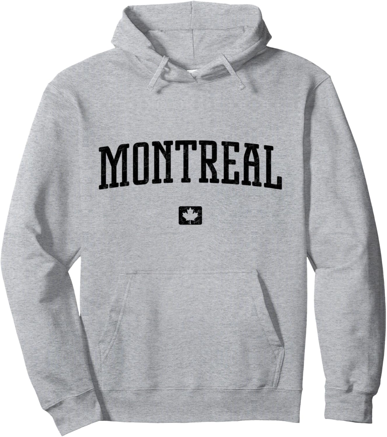

Винтажная толстовка с капюшоном, Монреаль, Канада Montreal Apparel Co, серый
