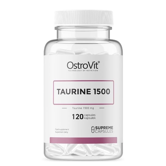 

OstroVit, Таурин 1500 мг 120 капсул Таурин амино