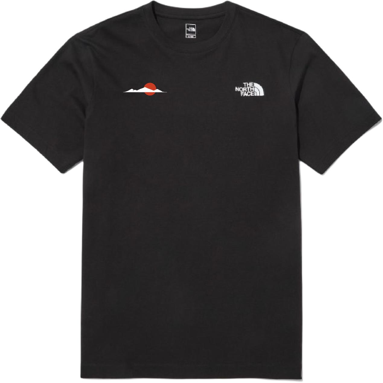 

THE NORTH FACE Футболка унисекс черная, Черный, THE NORTH FACE Футболка унисекс черная