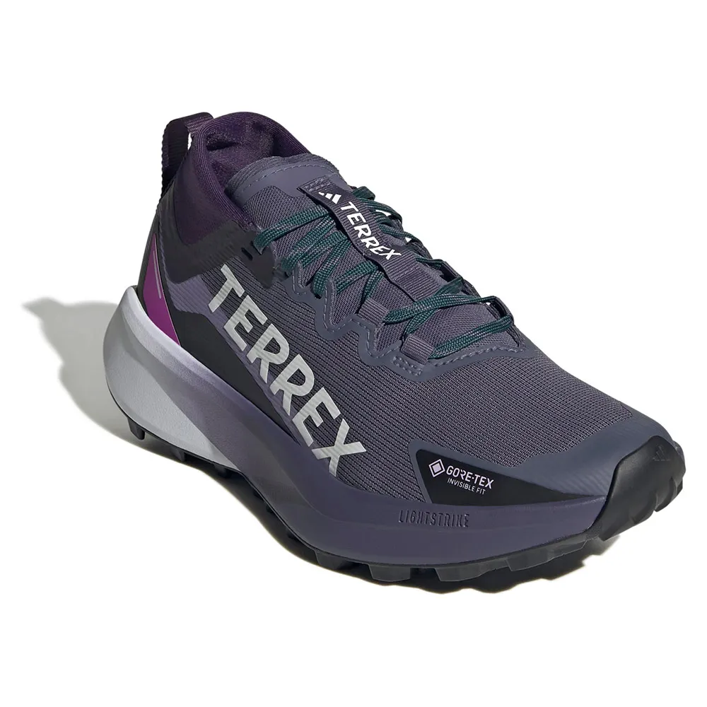 Кроссовки adidas Terrex Agravic Goretex trail, фиолетовый — фото 2