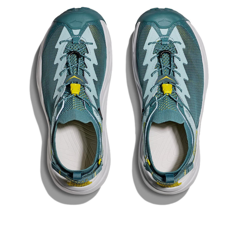Сандалии HOKA ONE ONE Hopara 2 'Druzy Mountain Fog', зеленый — фото 4