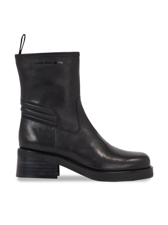 

Ботильоны на блочном каблуке Biker Boot Lth Wn Calvin Klein, черный