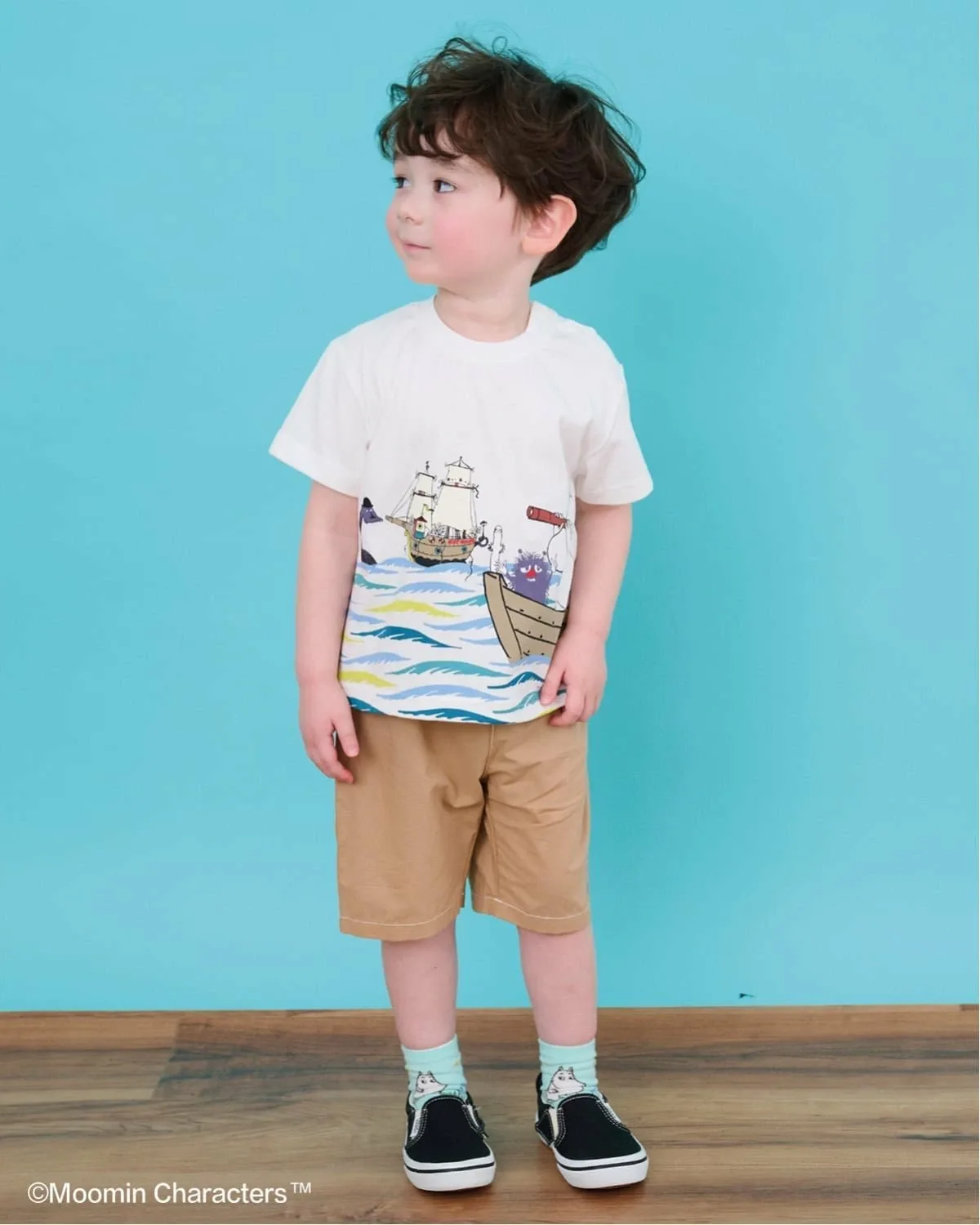 Комплект из футболки с коротким рукавом Kladskap, Off white