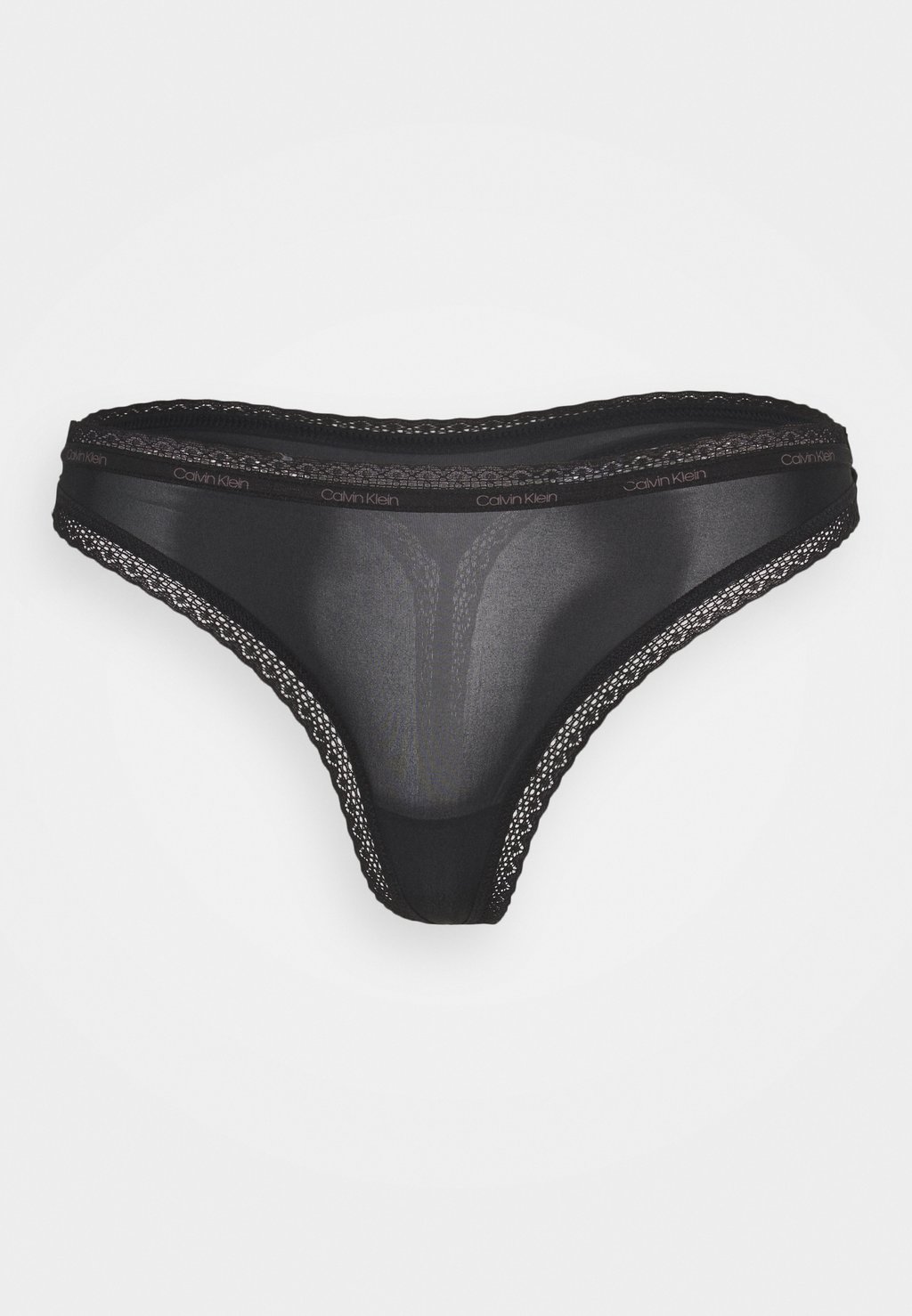 

Стринги Thong Calvin Klein, черные