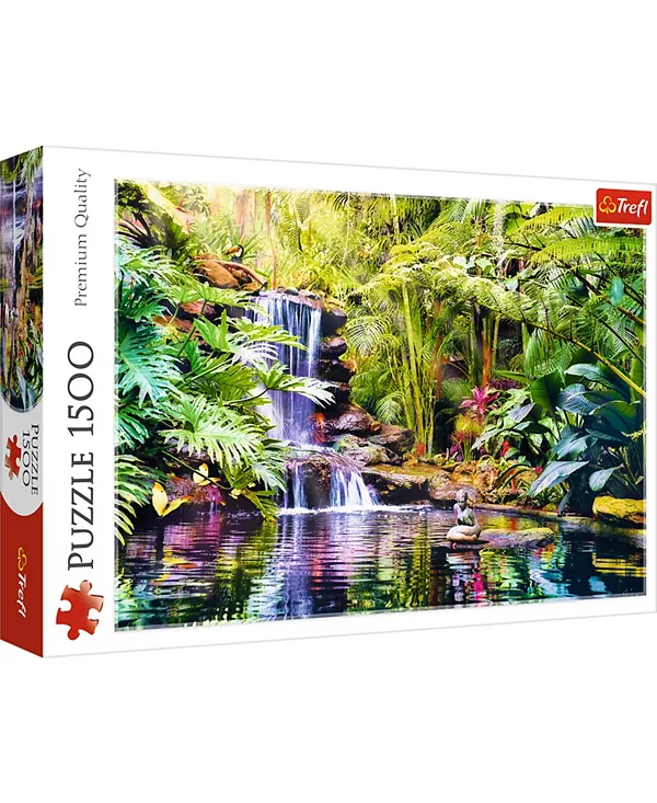 

Красный пазл из 1500 деталей — оазис спокойствия Trefl, multi-color