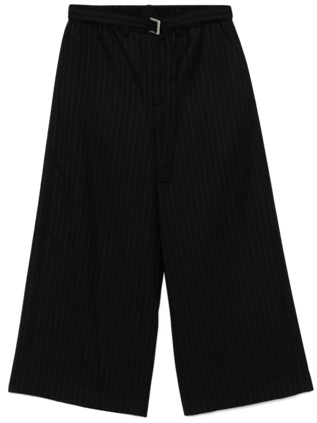 

Sacai брюки в тонкую полоску, синий