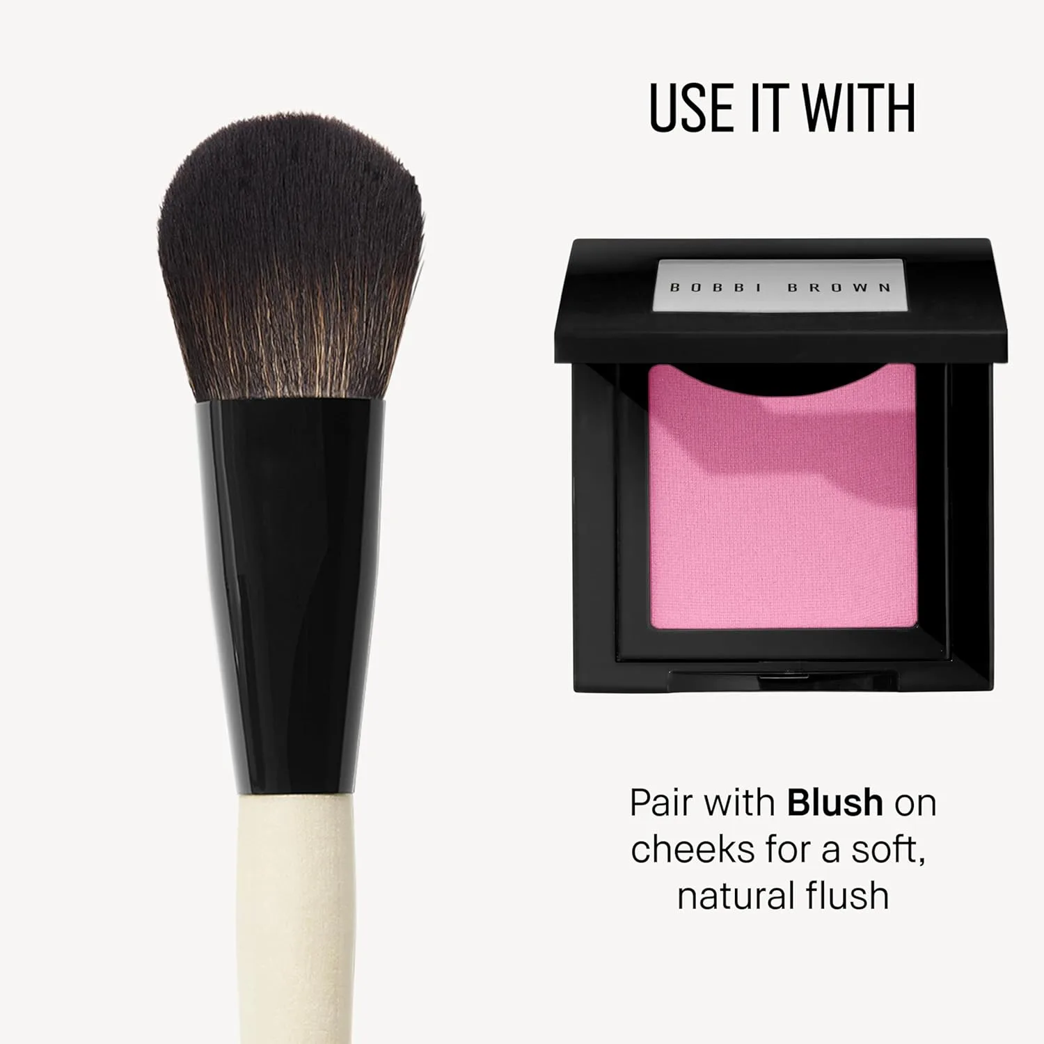 Кисть для румян и пудры Bobbi Brown | Многофункциональные кисти для растушевки румян, бронзера или пудры для безупречного нанесения., Multicolor — фото 4
