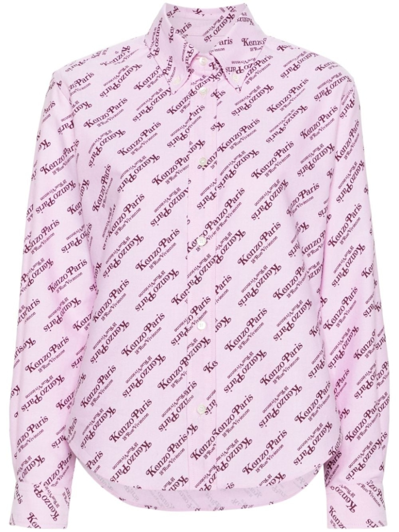 

Kenzo рубашка с логотипом, розовый