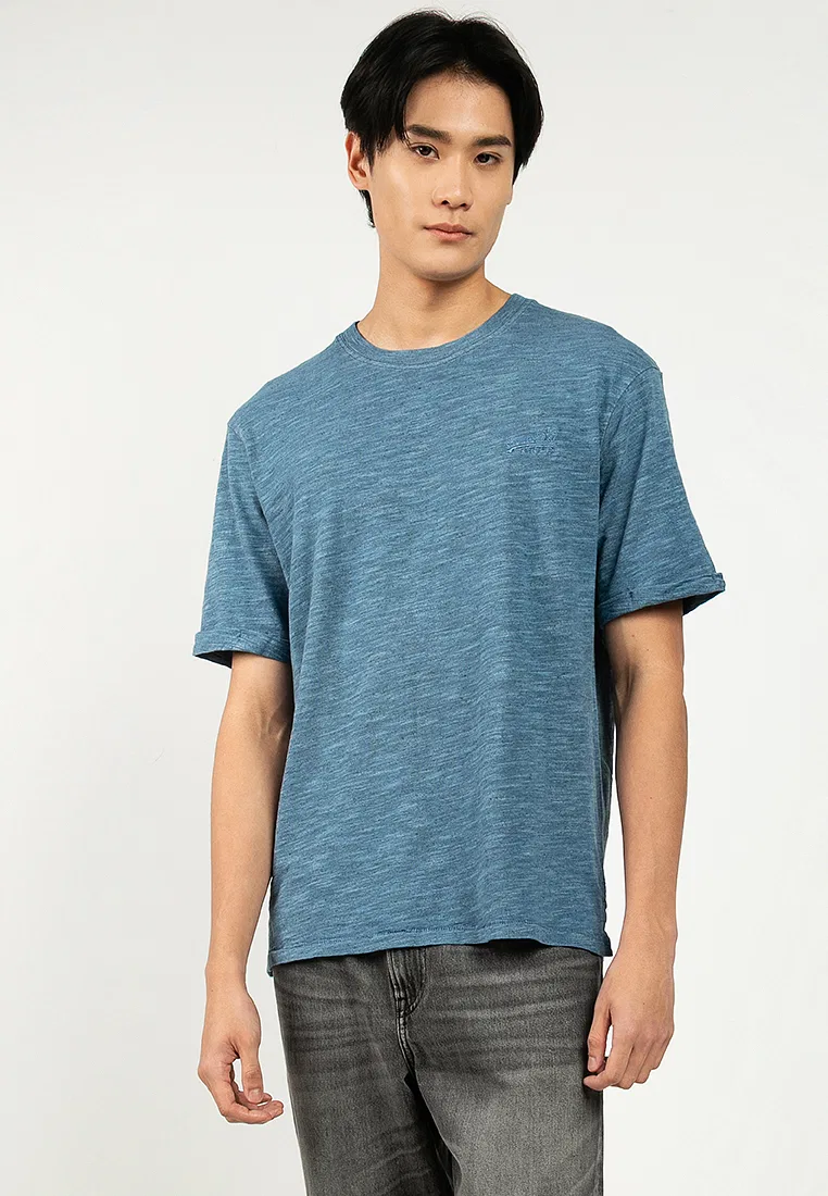 Футболка с коротким рукавом, Od Slub Marl, белый Superdry