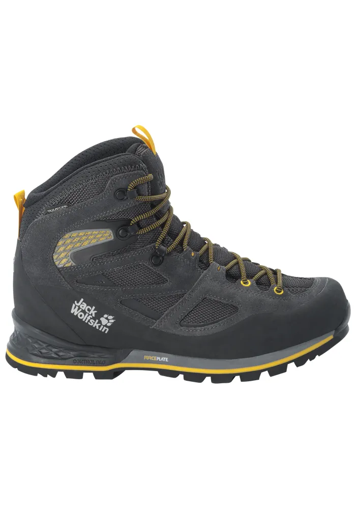 

Трекинговые туфли Jack Wolfskin "FORCE CREST TEXAPORE MID M", черный