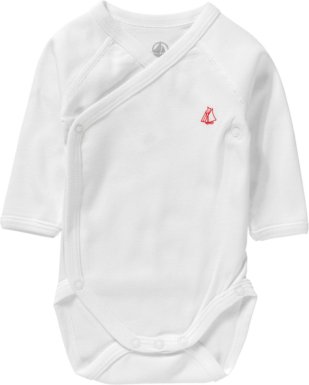 Комбинезон/боди PETIT BATEAU, черно-белый — фото 4