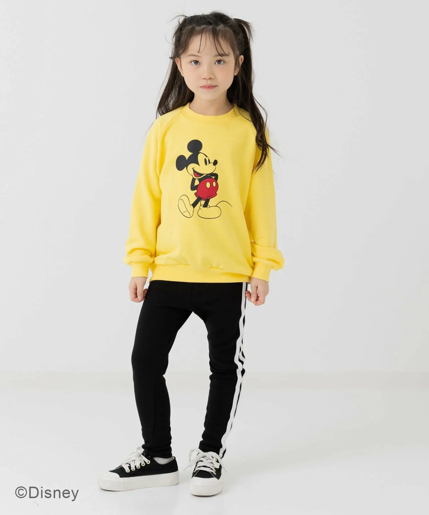 Толстовка из флиса с пигментными вставками Disney, mustard — фото 3