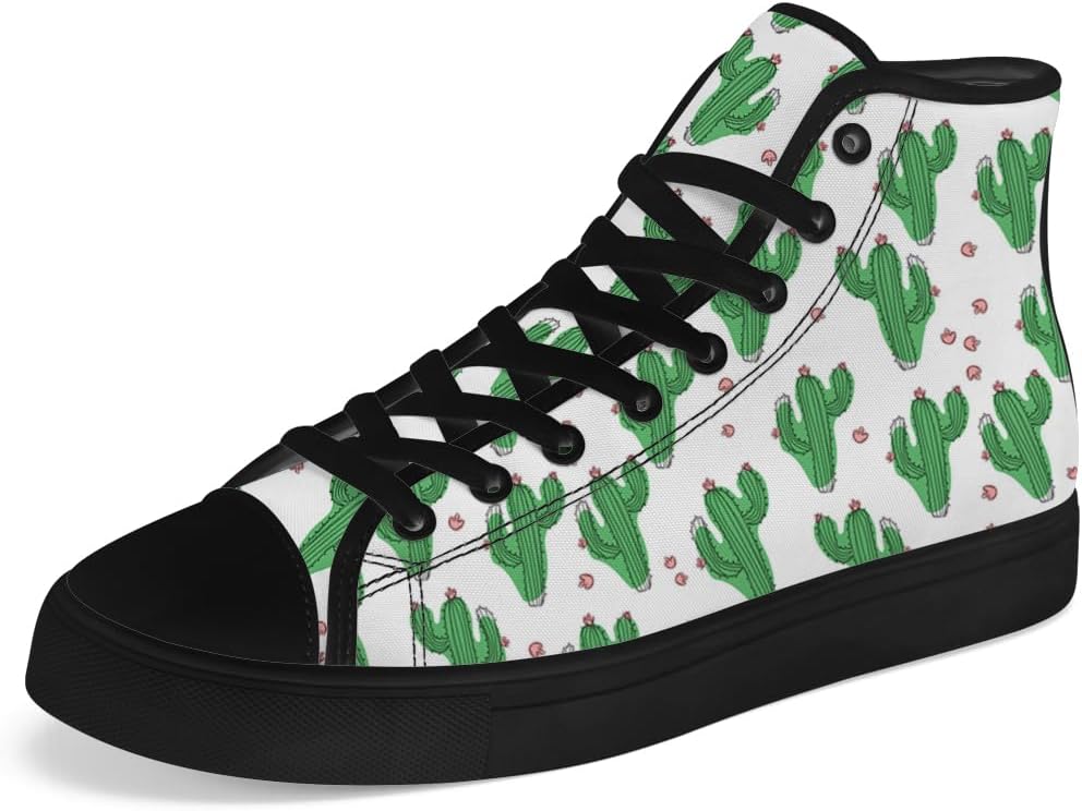 

Кеды chebing для мужчин и женщин с высоким верхом из канваса, высокие кроссовки с шнуровкой, повседневная обувь, зеленый