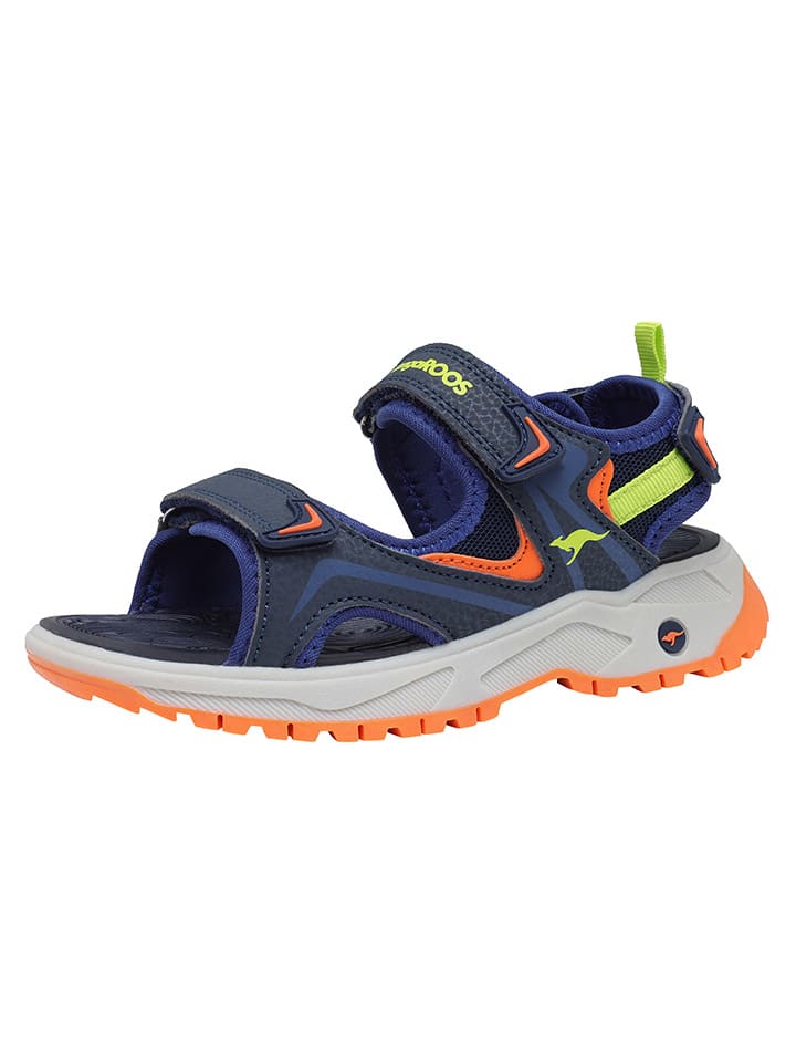 

Сандалии K-AS Fore Kangaroos, цвет dunkelblau/orange