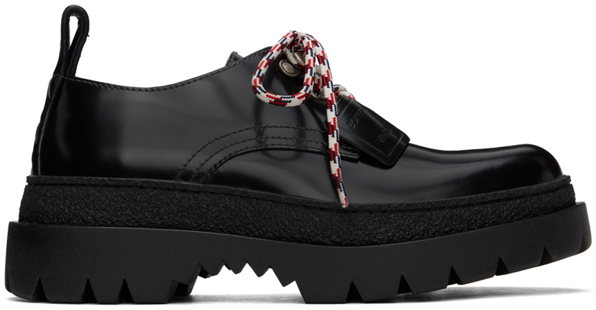 

Черные дерби на шнуровке Highway Bottega Veneta